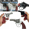 KOVOVÁ PIŠTOĽ NA KAPSLE REVOLVER HRAČKA PRE DETI REALISTICKÁ