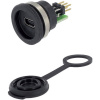 Zásuvka USB 2.0 Mini-B vstavateľná zásuvka 1310-1010-01 M16 1310-1010-01 encitech Množstvo: 1 ks; 1310-1010-01