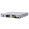 Cisco CBS350-16P-E-2G-EU (16xGbE, 2xSFP, 16xPoE+, 120W, fanless) - REFRESH (CBS350-16P-E-2G-EU-RF)