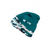 Wamu Fleecová čiapka detská Maskáč petrolejová Veľ. XS