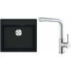 Set Franke G298MČ (drez MRG 610-52 RTL Matná čierna + batéria FC 6986.501 SMART GLENDA Celonerez) 114.0759.122