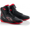 boty FASTER-4 HONDA kolekce, ALPINESTARS (černá/červená, vel. 40,5)
