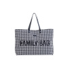 Childhome Cestovná taška Family Bag Pepito Black