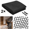 OCHRANNÁ BEZPEČNOSTNÁ SIEŤ NA BALKÓNOVÉ SCHODY (2 KS OCHRANNÁ BEZPEČNOSTNÁ SIEŤ NA SCHODY, BALKÓN 300CM*2)