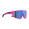 Neon RAPTOR, Pink fluo/ Blue Detské cyklistické okuliare