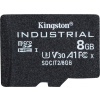 Kingston Technology Industrial, 8 GB, MicroSDHC, Trieda 10, UHS-I, 100 MB/s, 80 MB/s