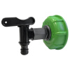 IBC sada Ventil PP s redukciou S60x6 x 3/4