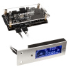 Lamptron TC20 PCI RGB ventilátor a LED regulátor - strieborný