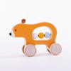 Bigjigs Toys Medvedík na kolieskach Bigjigs Toys