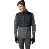 Zateplená bežkárska bunda Rossignol Poursuite Warm Jacket - onyx grey L