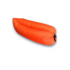 Nafukovacie outdoor vak, lazy bag, prenosná posteľ Oranžová