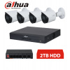 DAHUA IP 4 KAMEROVÝ SET 4MPX BULLET 2TB