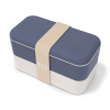 Svačinový bento box MonBento Original Blue Natural | fialová