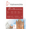 Hahnemühle akvarelový blok Britannia 300 GR/M2 Lisovaný Za studena 12 listov 30x40 cm