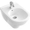 VILLEROY & BOCH O.novo závesný bidet s otvorom, s prepadom, 360 x 560 mm, biela alpská, 54600001