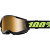 OKULIARE NA CROSS ATV 100 % STRATA 2 SOLR ECLIPS MIRROR GOLD