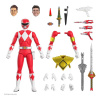 Super7 Mighty Morphin Power Rangers Ultimates Akční Figurka Red Ranger 18 cm