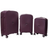 Sada 3 kufrov KEMER RGL PP2401 Purple (Fialová)