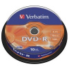 Verbatim DVD-R 4,7GB 16X 10ks/spindel 43523