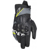 rukavice COROZAL 3 DRYSTAR, ALPINESTARS (černá/tmavě šedá/žlutá fluo, vel. M)