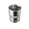 DEMA Nástrčkový kľúč / orech krátky 19 mm 3/8