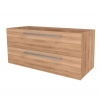 Mereo Bino, kúpeľňová skrinka 121 cm, Multidecor, Dub Riviera mountain, MER-CN693SDMON