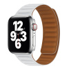 Techsuit Remienok na hodinky (W035) - Apple Watch 1/2/3/4/5/6/7/8/SE/SE 2/Ultra (42/44/45/49 mm) - Biely