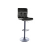Signal Barová stolička C-105 VELVET | čierna