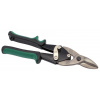 Nožnice na plech prevodové pravé 250 mm, zelená rukoväť, XL-TOOLS