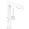 HANSGROHE Finoris páková umývadlová batéria s vyťažiteľnou sprškou s prepínaním, 2jet, s odtokovou súpravou Push-Open, výška výtoku 229 mm, matná biela, 76063700