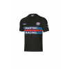 Tričko Sparco Martini Racing čierne veľ XXL