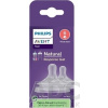 Avent Philips cumlík Natural Response 6 na kašu 2 ks transparentni