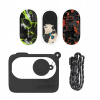 Sunnylife Ochranné puzdro Insta360 GO 3 s čiernymi nálepkami IST-BHT595-D