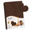 Bellatex froté plachta tmavo hnedá 180x200