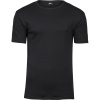 TeeJays Tričko Interlock TJ 520, krátký rukáv, pánské COT18052000214-black Černá 4XL