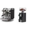 Rocket Espresso Mozzafiato FAST V, black + Eureka Mignon Specialita Smart, CR black
