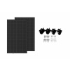 Solárny panel EcoFlow 2x 100W pevný - montážna sada