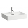 Laufen Kartell umývadlo 60x46x14,5 cm,1 otvor pre batériu,Biela H8103330001041