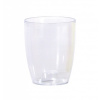 Prosperplast Kvetináč na orchideu Coubi 13 cm biely transparentný