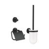 GROHE QuickFix Start set doplnkov pre toaletu 3 v 1, matná čierna 412042430