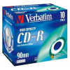 CD-R 90 min. Verbatim DL. 40x Protection jewel, 10ks/pack