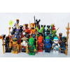 Rozprávková figúrka - Figuríny 24 ks Ninja N1 + LEGO Ninjago nálepky (Figuríny 24 ks Ninja N1 + LEGO Ninjago nálepky)