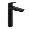 Hansgrohe Logis Umývadlová batéria s výpusťou, EcoSmart, matná čierna 71090670-HG