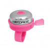 FORCE zvonček KLASIK Fe / plast 22,2mm, ružový