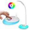 Moderná LED 256 RGB stolná lampa USB touch