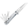 LEATHERMAN Zatvárací nôž FREE K4X - strieborný (832662)