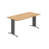 OFFICE PRO s.r.o. HOBIS kancelársky stôl jednací rovný - FJ 1600, dub