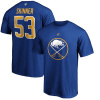 Fanatics Pánské tričko Jeff Skinner #53 Buffalo Sabres NHL Stack Logo Name & Number Veľkosť: L