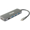 Rozbočovač D-Link 5 v 1 USB-C s rozhraním HDMI/prívodom napájania (DUB-2333) DUB-2333
