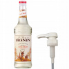 Barmanský sirup MONIN Cane Sugar Cukrový 700 ml + Pumpička
